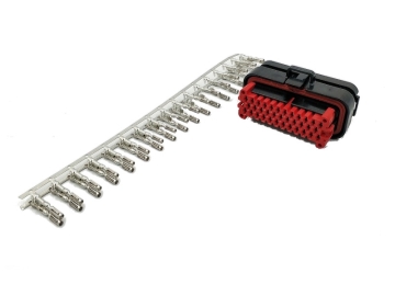 ADU connector with terminals